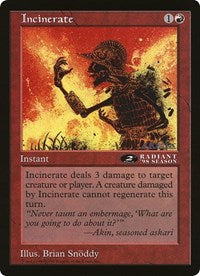 Incinerate (Oversized) [Oversize Cards] | Tabernacle Games