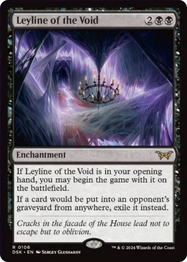 Leyline of the Void [Duskmourn: House of Horror] | Tabernacle Games