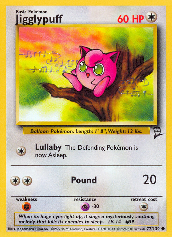 Jigglypuff (77/130) [Base Set 2] | Tabernacle Games