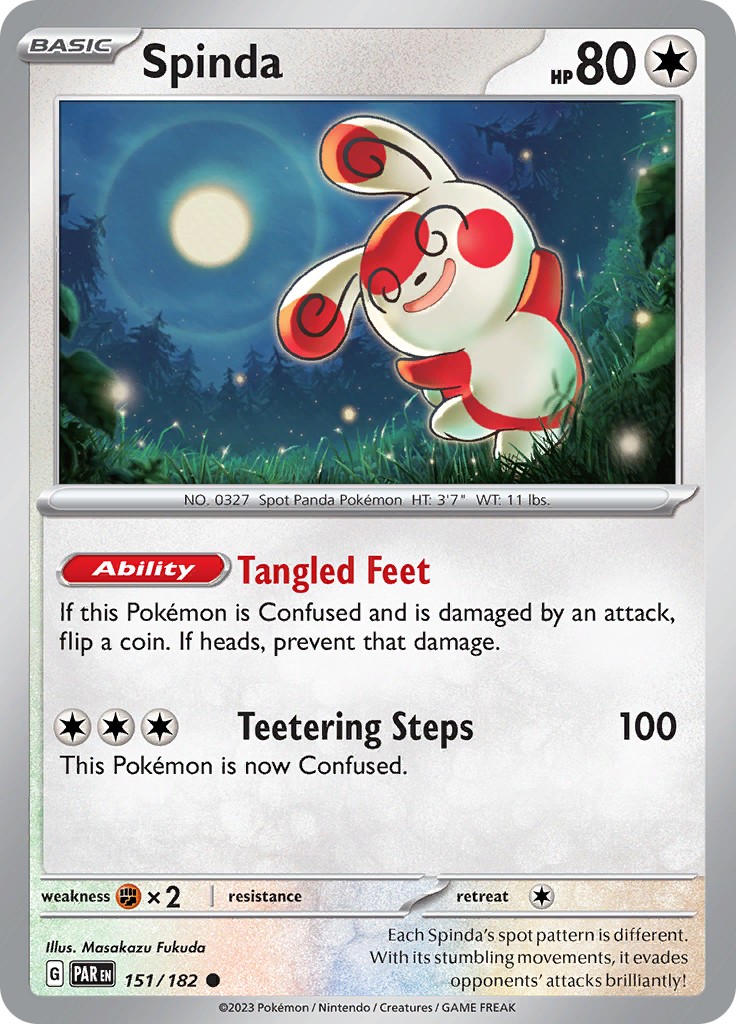 Spinda (151/182) [Scarlet & Violet: Paradox Rift] | Tabernacle Games