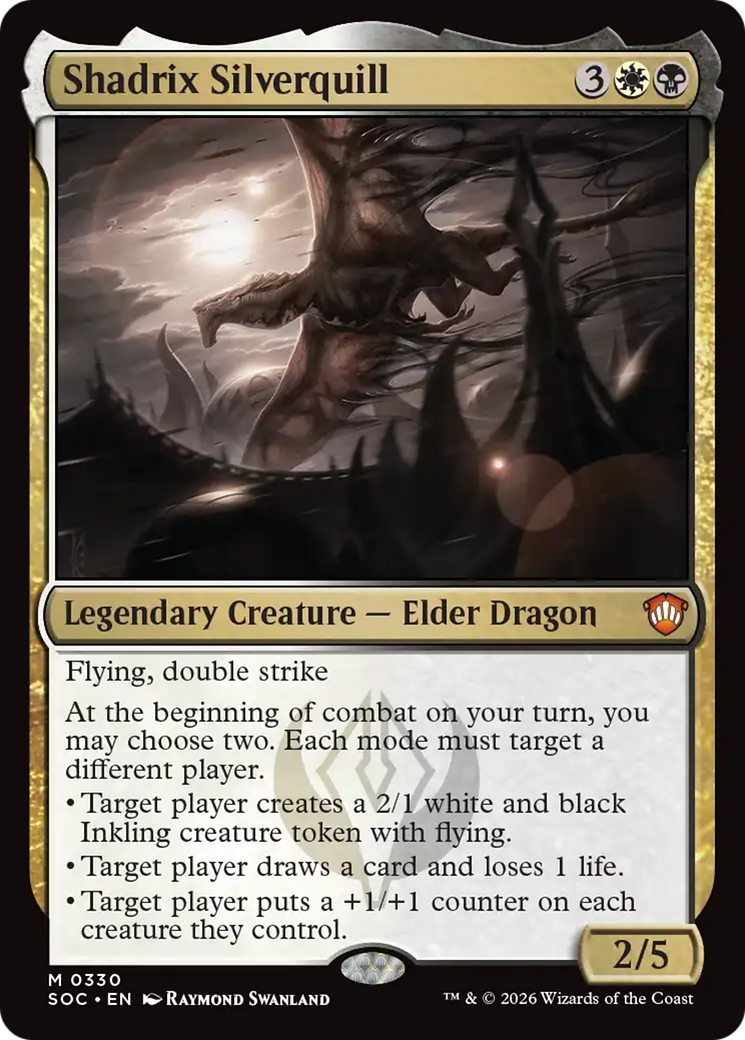 Shadrix Silverquill [Secrets of Strixhaven Commander] | Tabernacle Games