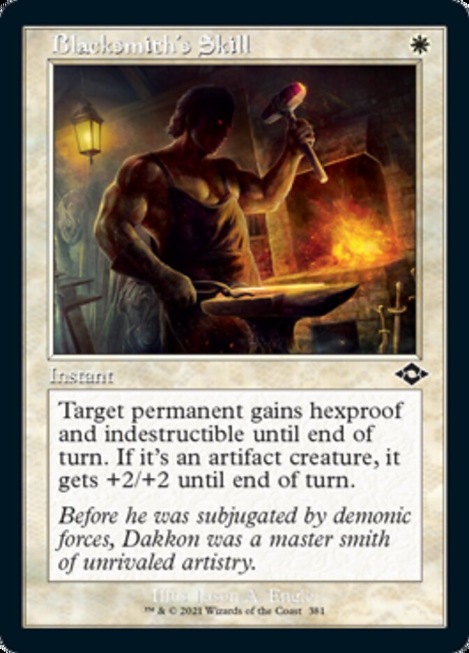 Blacksmith's Skill (Retro) [Modern Horizons 2] | Tabernacle Games