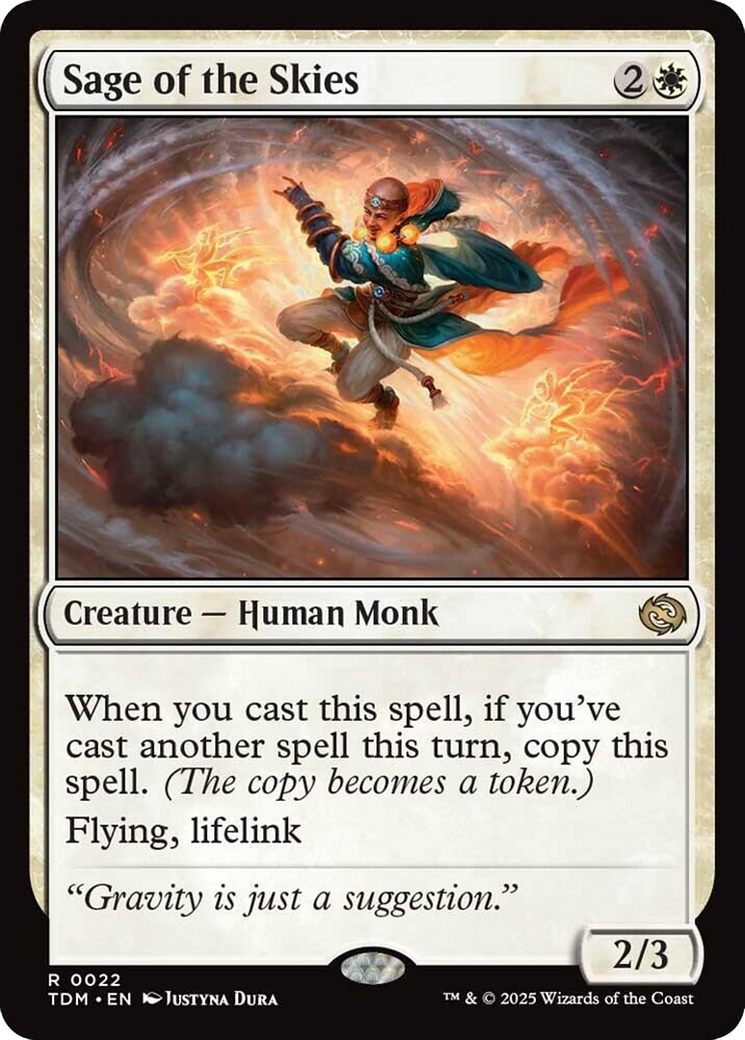 Sage of the Skies [Tarkir: Dragonstorm] | Tabernacle Games