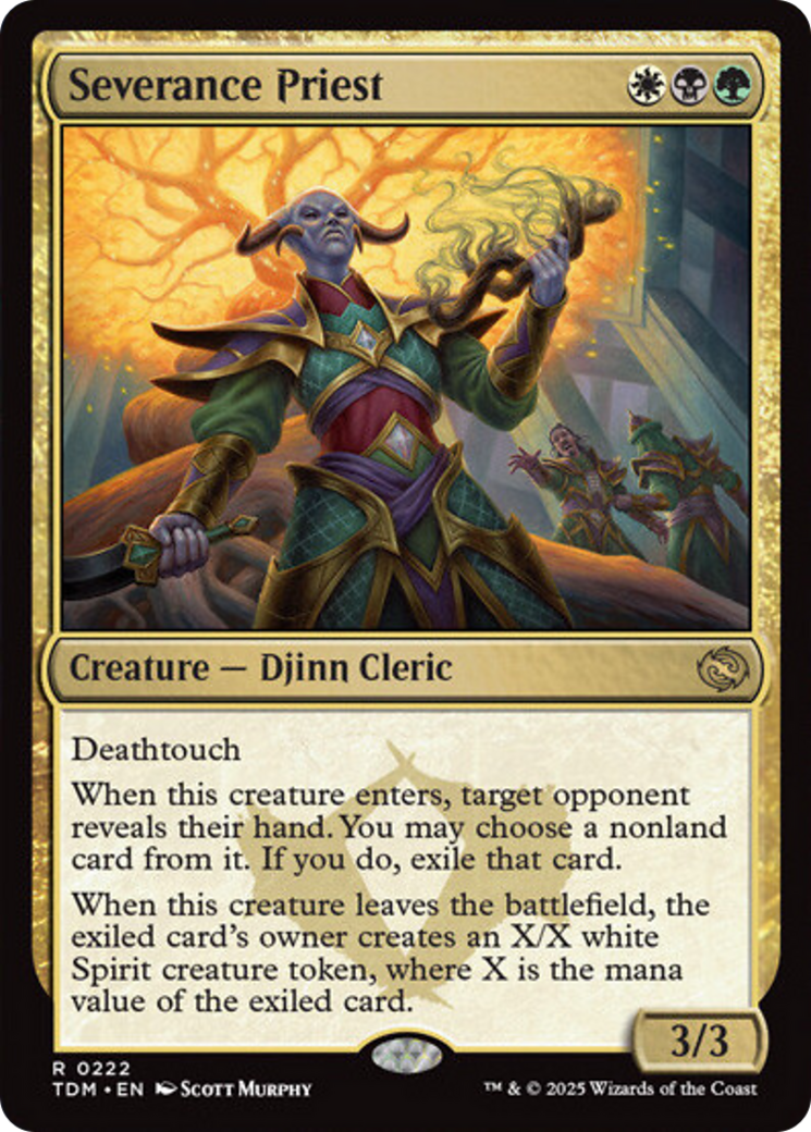Severance Priest [Tarkir: Dragonstorm] | Tabernacle Games