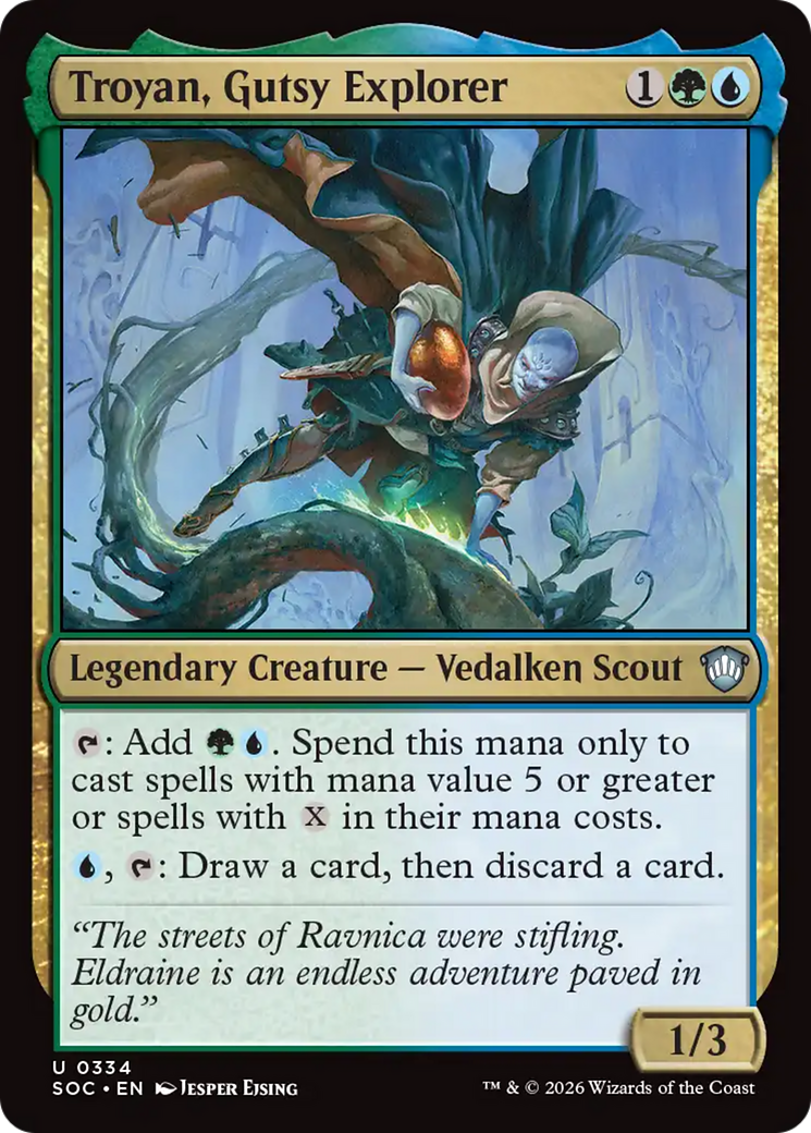 Troyan, Gutsy Explorer [Secrets of Strixhaven Commander] | Tabernacle Games
