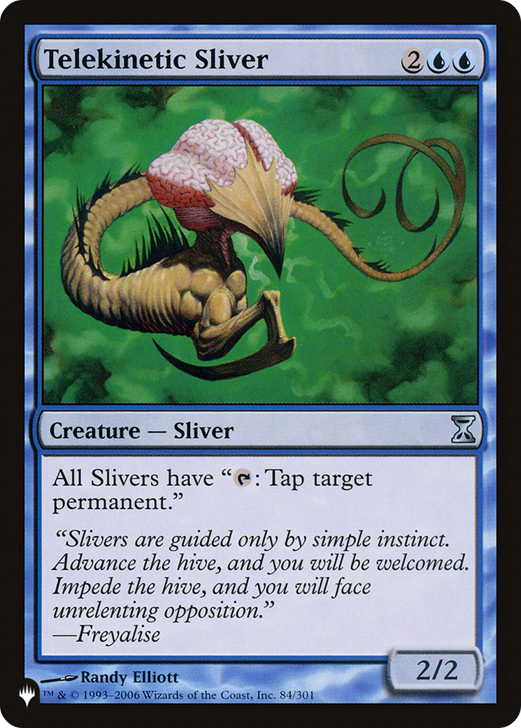 Telekinetic Sliver [The List] | Tabernacle Games