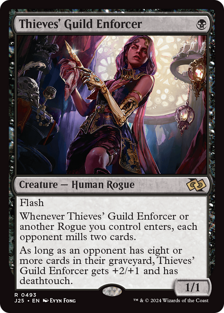 Thieves' Guild Enforcer [Foundations Jumpstart] | Tabernacle Games