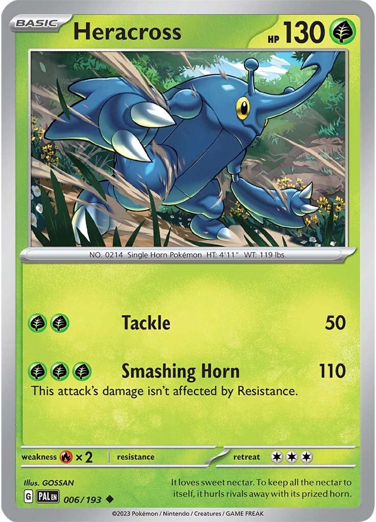 Heracross (006/193) [Scarlet & Violet: Paldea Evolved] | Tabernacle Games