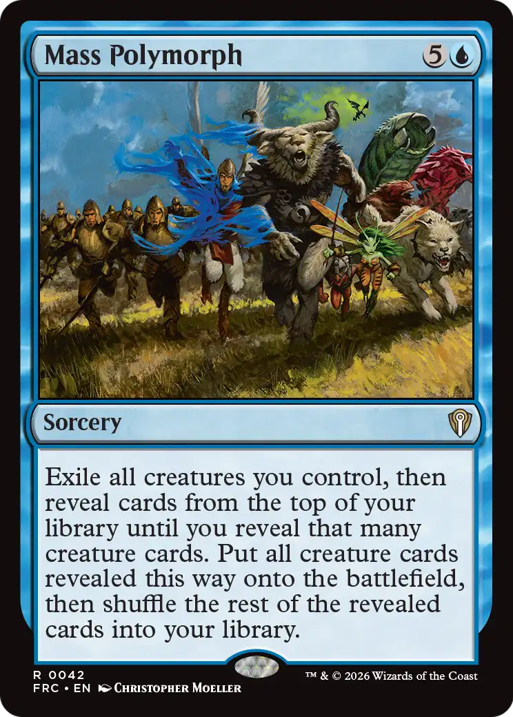 Mass Polymorph [Reality Fracture Commander] | Tabernacle Games