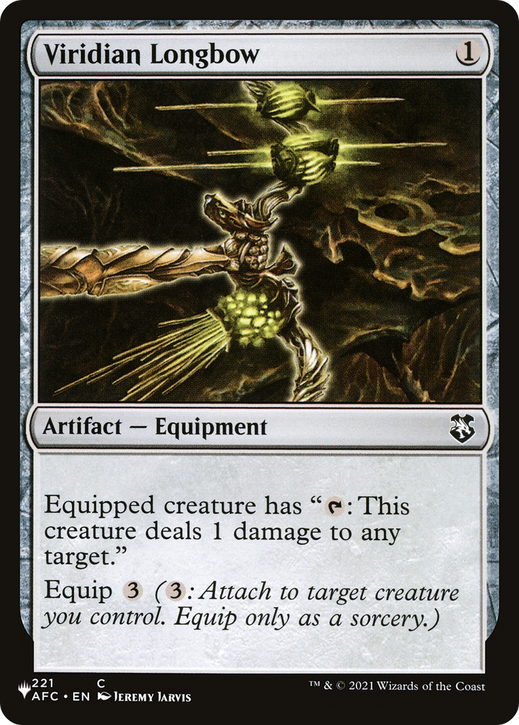 Viridian Longbow [The List] | Tabernacle Games