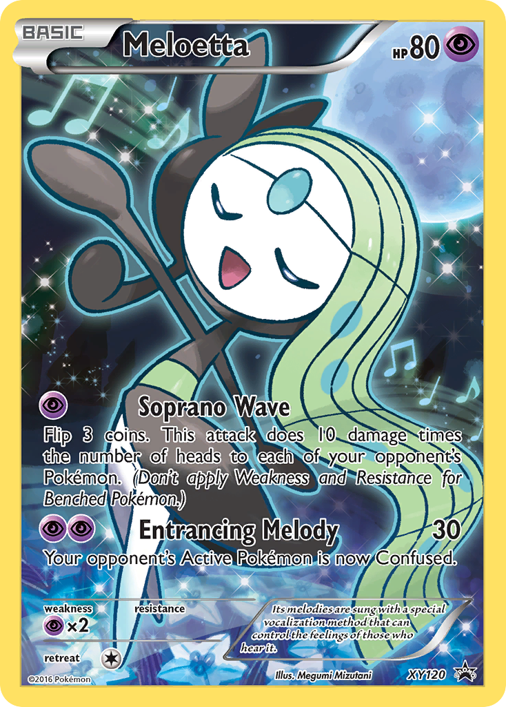 Meloetta (XY120) [XY: Black Star Promos] | Tabernacle Games