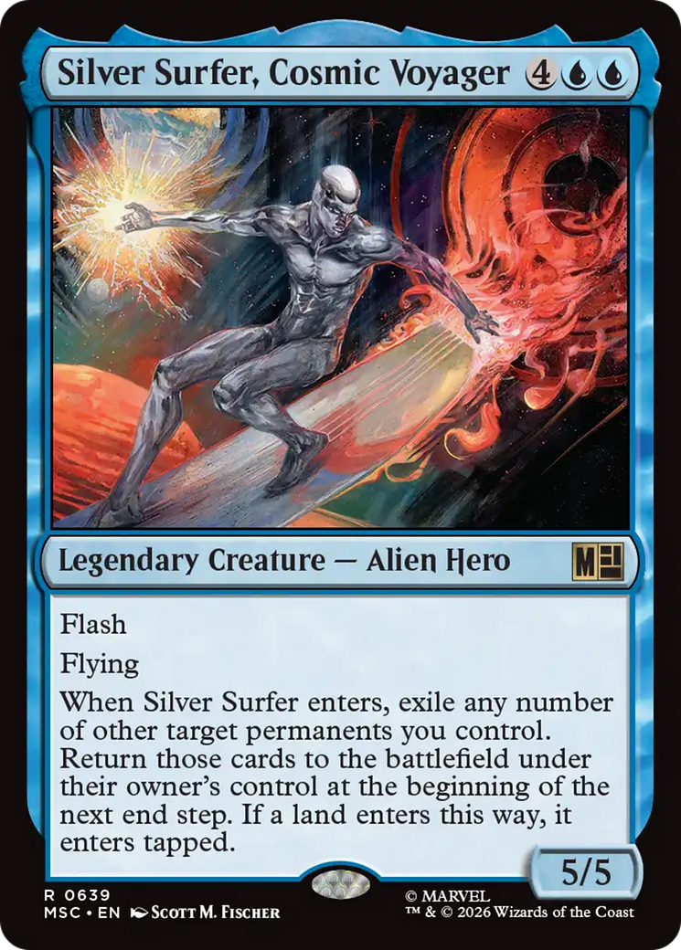 Silver Surfer, Cosmic Voyager [Marvel Super Heroes Commander] | Tabernacle Games