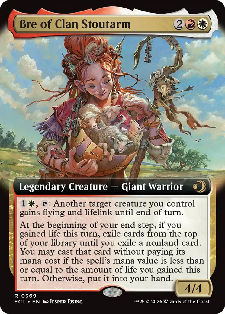 Bre of Clan Stoutarm (Extended Art) [Lorwyn Eclipsed] | Tabernacle Games