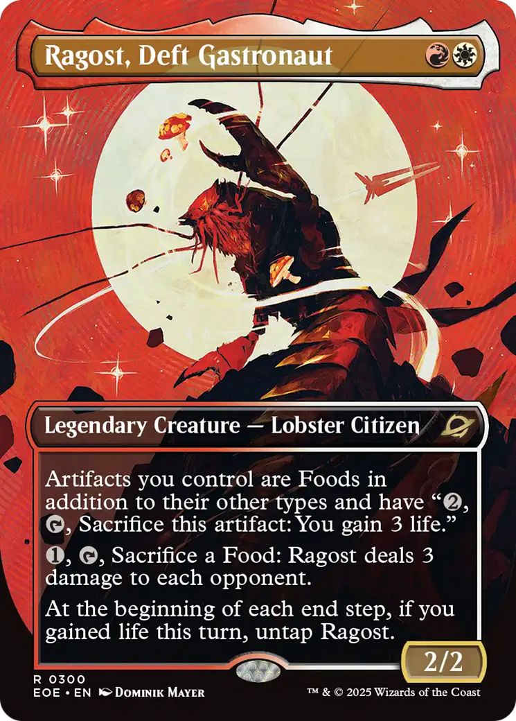 Ragost, Deft Gastronaut (Borderless) [Edge of Eternities] | Tabernacle Games