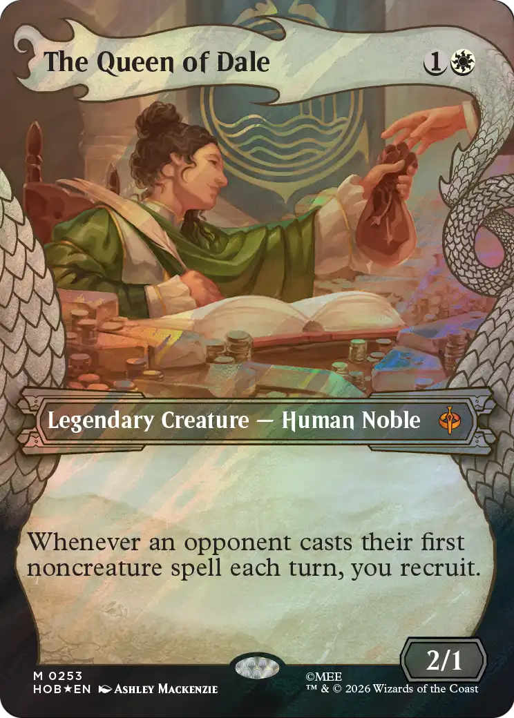 The Queen of Dale (Showcase) (Surge Foil) [The Hobbit] | Tabernacle Games