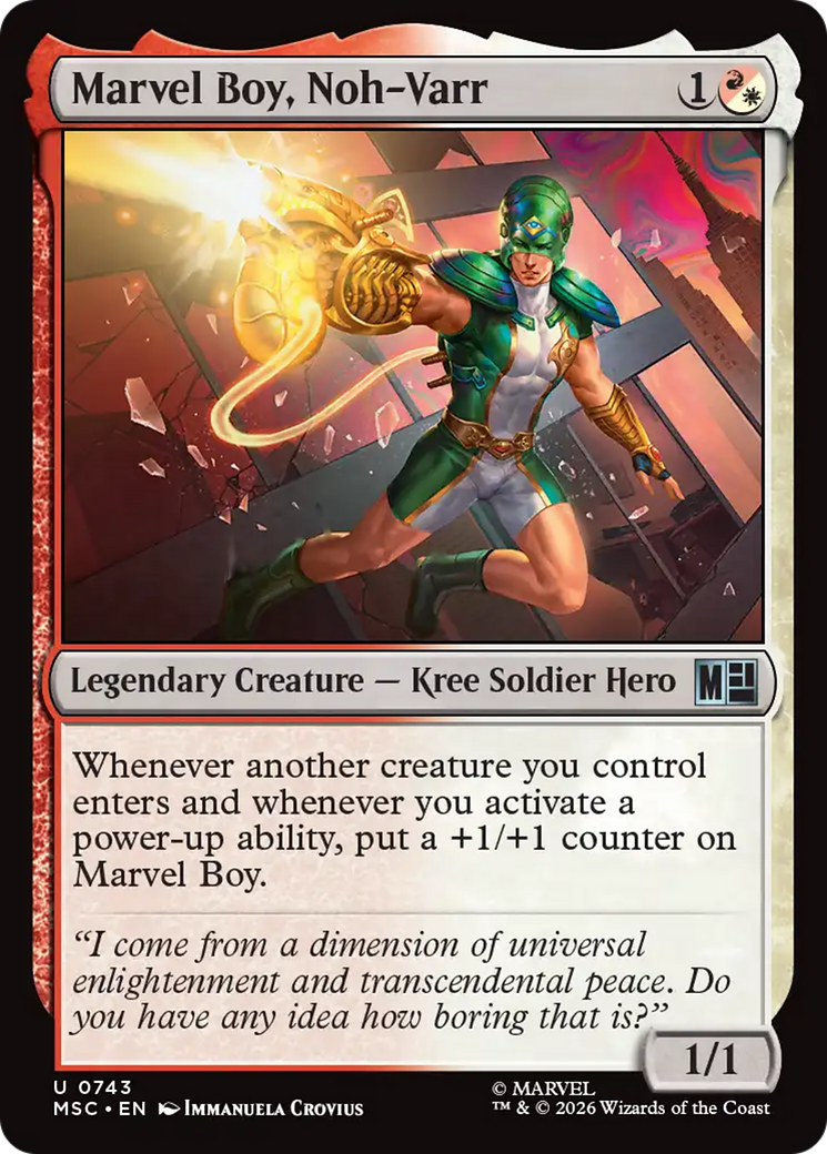 Marvel Boy, Noh-Varr [Marvel Super Heroes Commander] | Tabernacle Games
