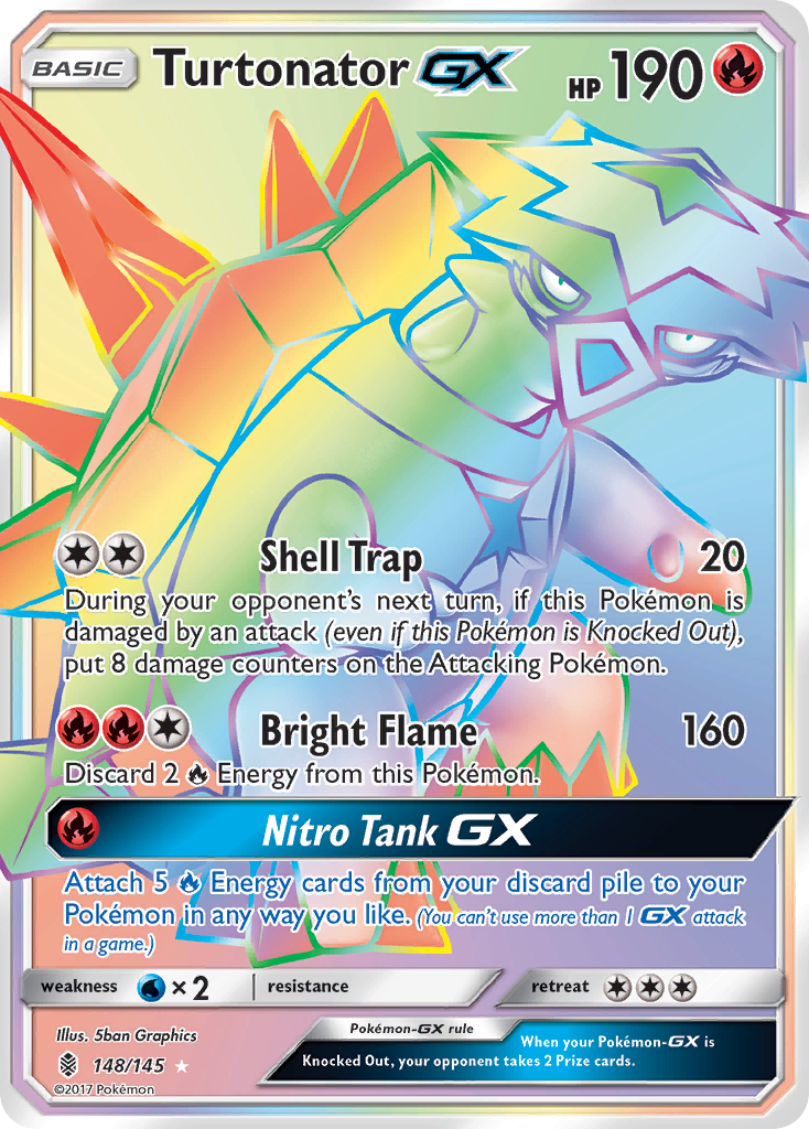 Turtonator GX (148/145) [Sun & Moon: Guardians Rising] | Tabernacle Games