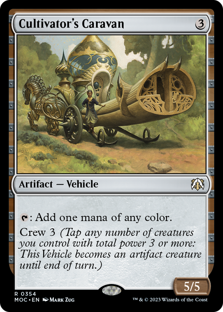 Cultivator's Caravan [March of the Machine Commander] | Tabernacle Games