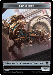 Eldrazi Spawn // Construct (0042) Double-Sided Token [Commander Masters Tokens] | Tabernacle Games