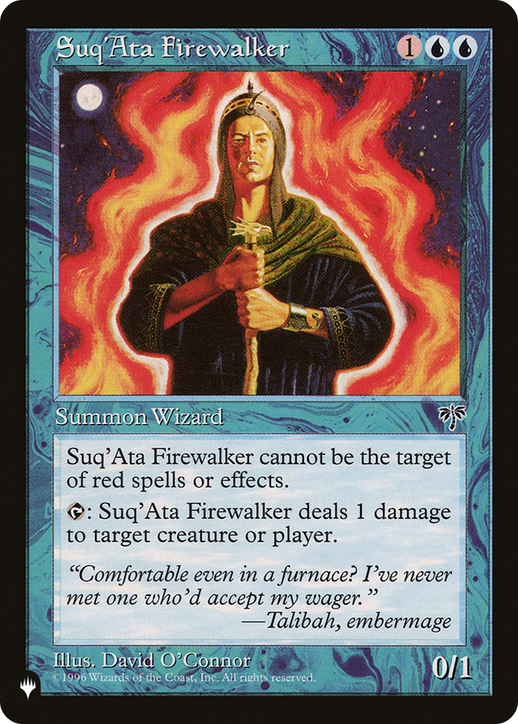 Suq'Ata Firewalker [The List] | Tabernacle Games