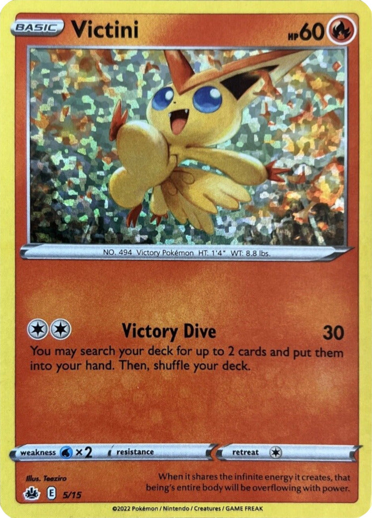 Victini (5/15) [McDonald's Promos: Match Battle] | Tabernacle Games