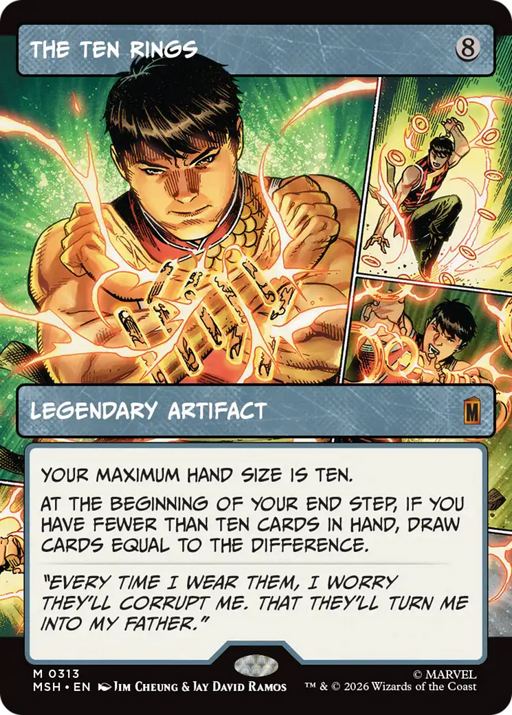 The Ten Rings (Borderless) [Marvel Super Heroes] | Tabernacle Games