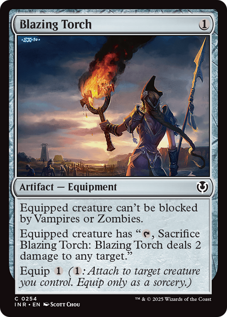 Blazing Torch [Innistrad Remastered] | Tabernacle Games