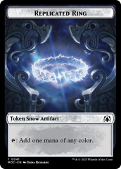 Food // Replicated Ring Double-Sided Token [March of the Machine Commander Tokens] | Tabernacle Games