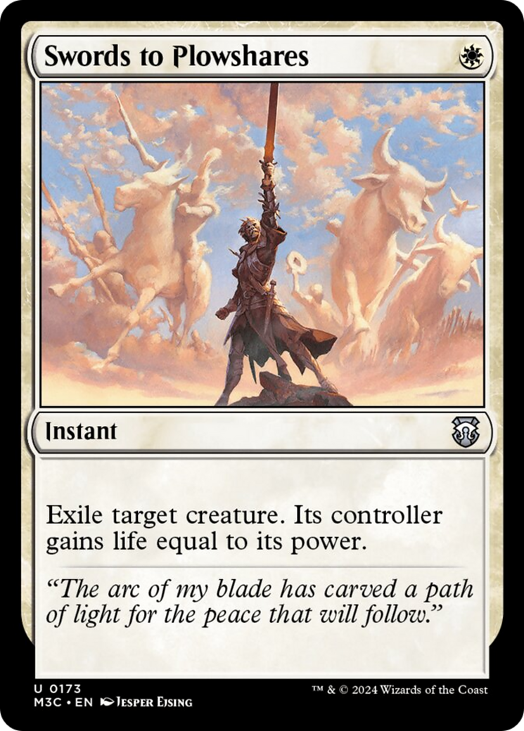 Swords to Plowshares (Ripple Foil) [Modern Horizons 3 Commander] | Tabernacle Games