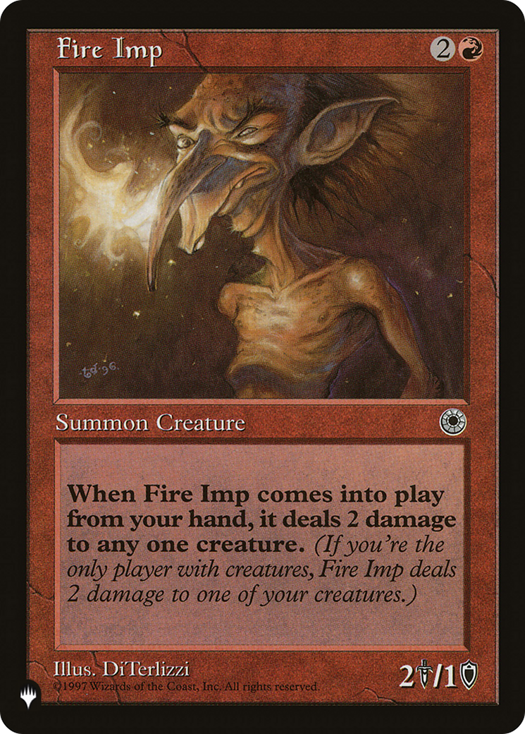 Fire Imp [The List Reprints] | Tabernacle Games