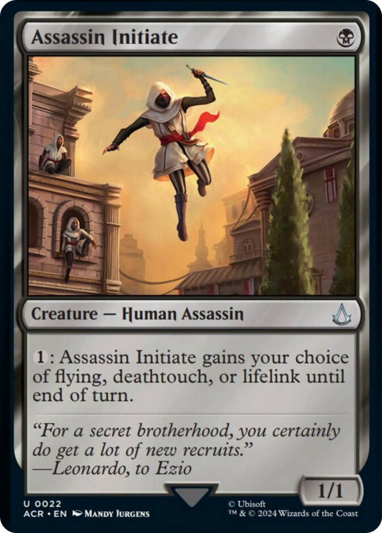 Assassin Initiate [Assassin's Creed] | Tabernacle Games