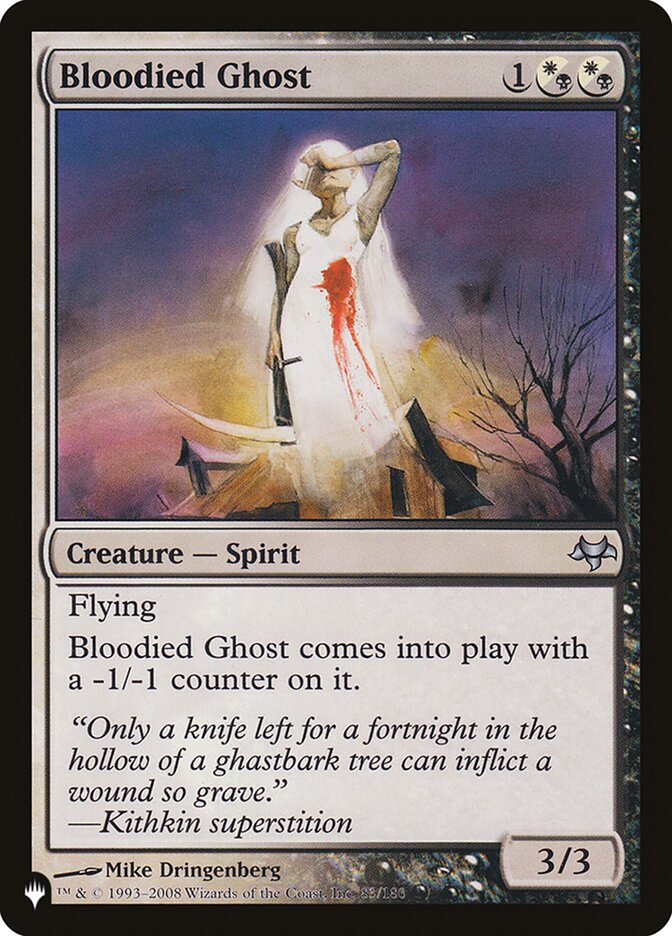 Bloodied Ghost [The List] | Tabernacle Games