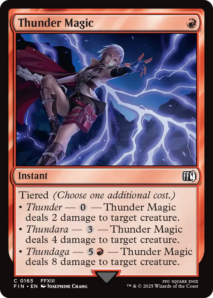Thunder Magic [FINAL FANTASY] | Tabernacle Games