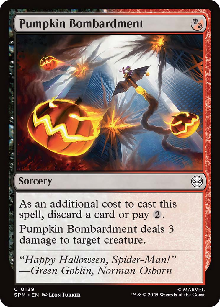 Pumpkin Bombardment [Marvel's Spider-Man] | Tabernacle Games