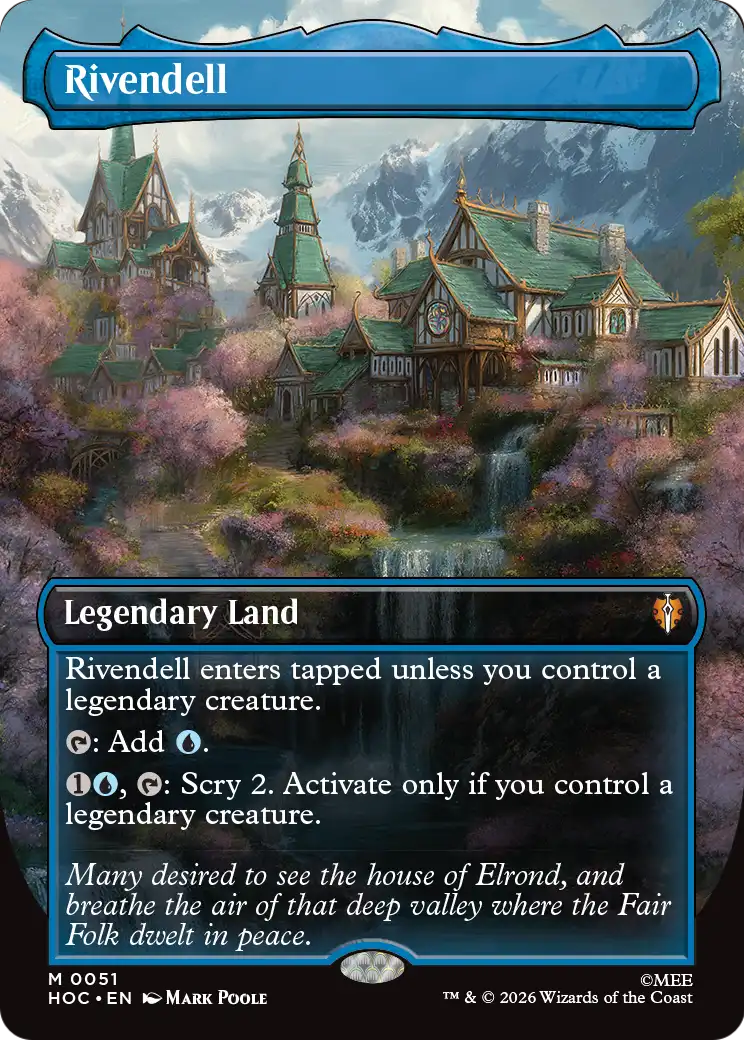 Rivendell (Borderless) [The Hobbit: Eternal-Legal] | Tabernacle Games
