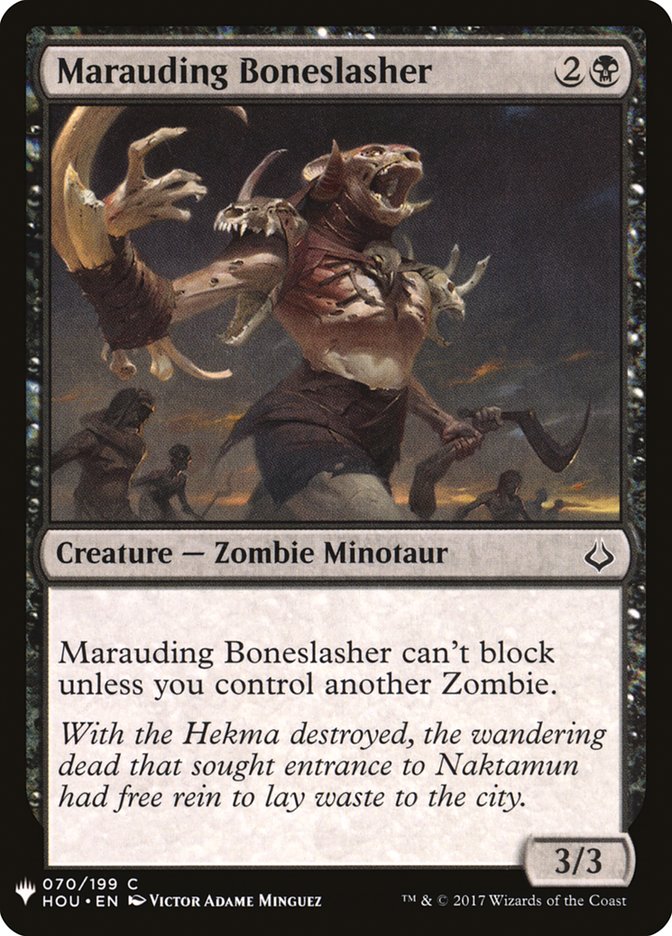 Marauding Boneslasher [Mystery Booster] | Tabernacle Games