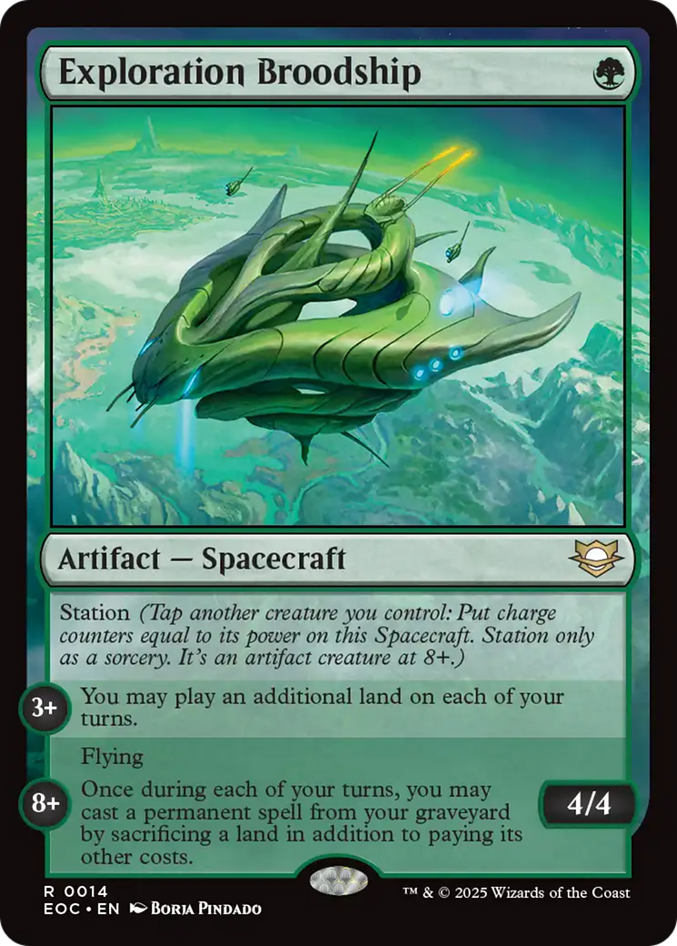 Exploration Broodship [Edge of Eternities Commander] | Tabernacle Games