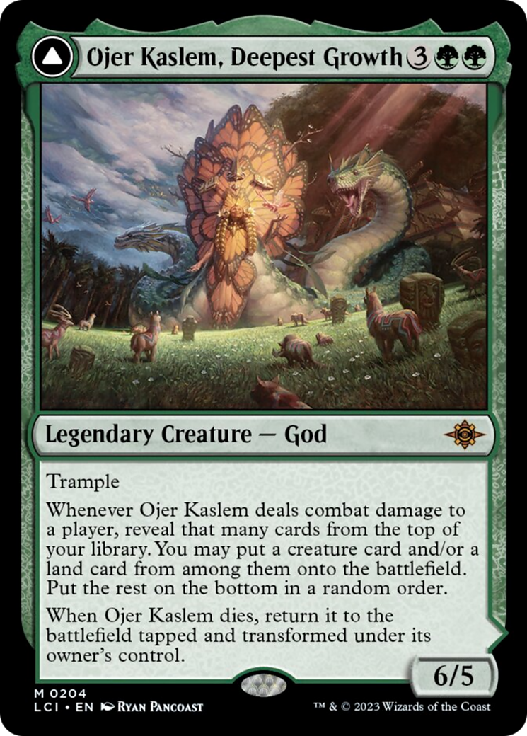 Ojer Kaslem, Deepest Growth // Temple of Cultivation [The Lost Caverns of Ixalan] | Tabernacle Games