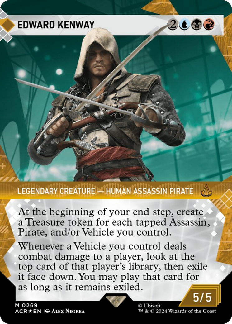 Edward Kenway (Showcase) (Textured Foil) [Assassin's Creed] | Tabernacle Games