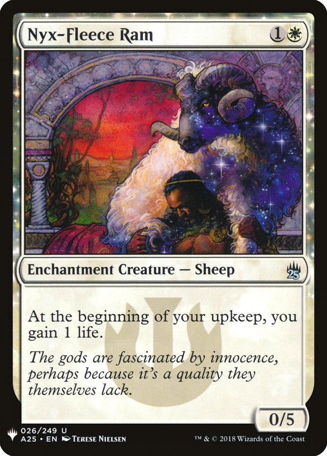 Nyx-Fleece Ram [Mystery Booster] | Tabernacle Games