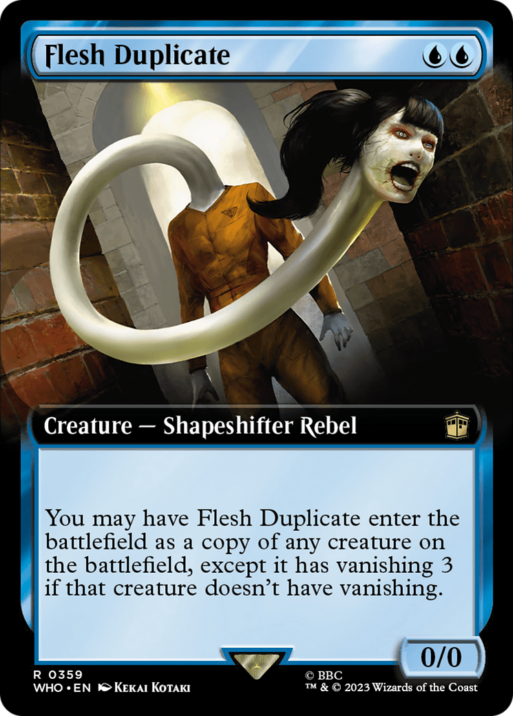 Flesh Duplicate (Extended Art) [Doctor Who] | Tabernacle Games