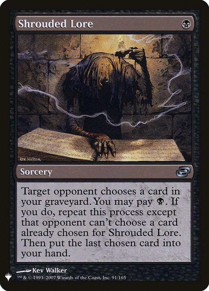 Shrouded Lore [Mystery Booster] | Tabernacle Games