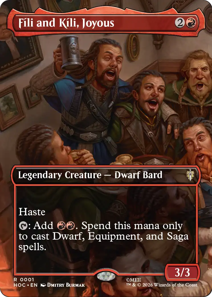 Fili and Kili, Joyous (Borderless) [The Hobbit: Eternal-Legal] | Tabernacle Games