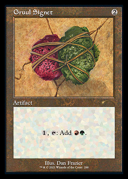 Gruul Signet (Retro) [Secret Lair Drop Series] | Tabernacle Games