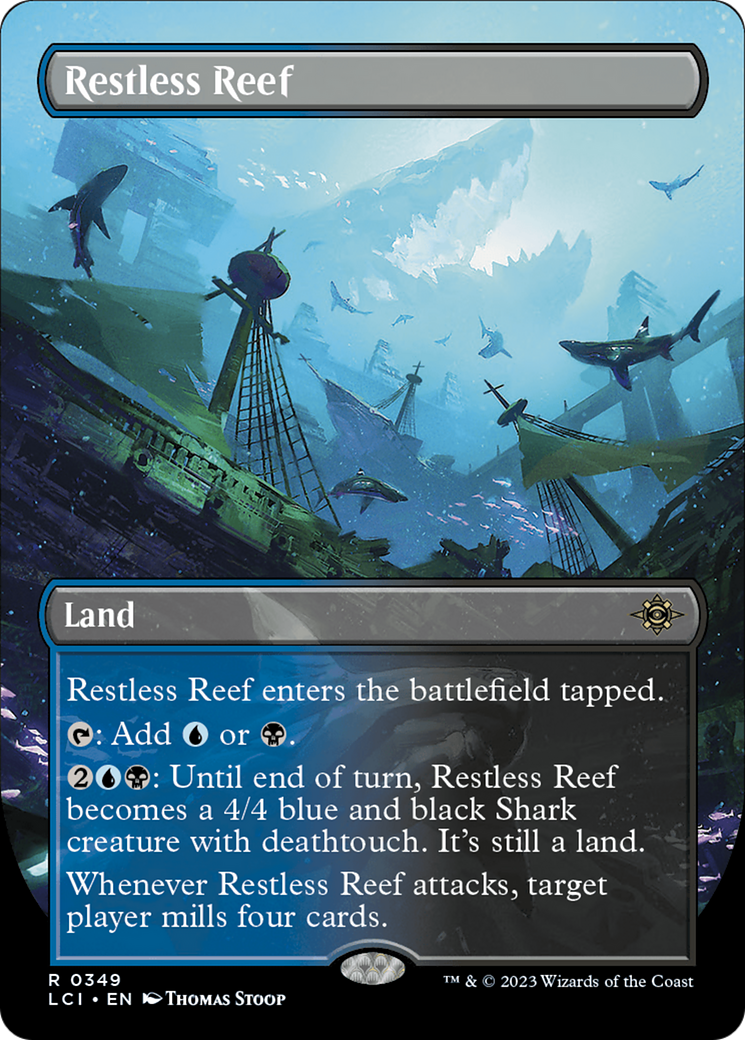 Restless Reef (Borderless) [The Lost Caverns of Ixalan] | Tabernacle Games