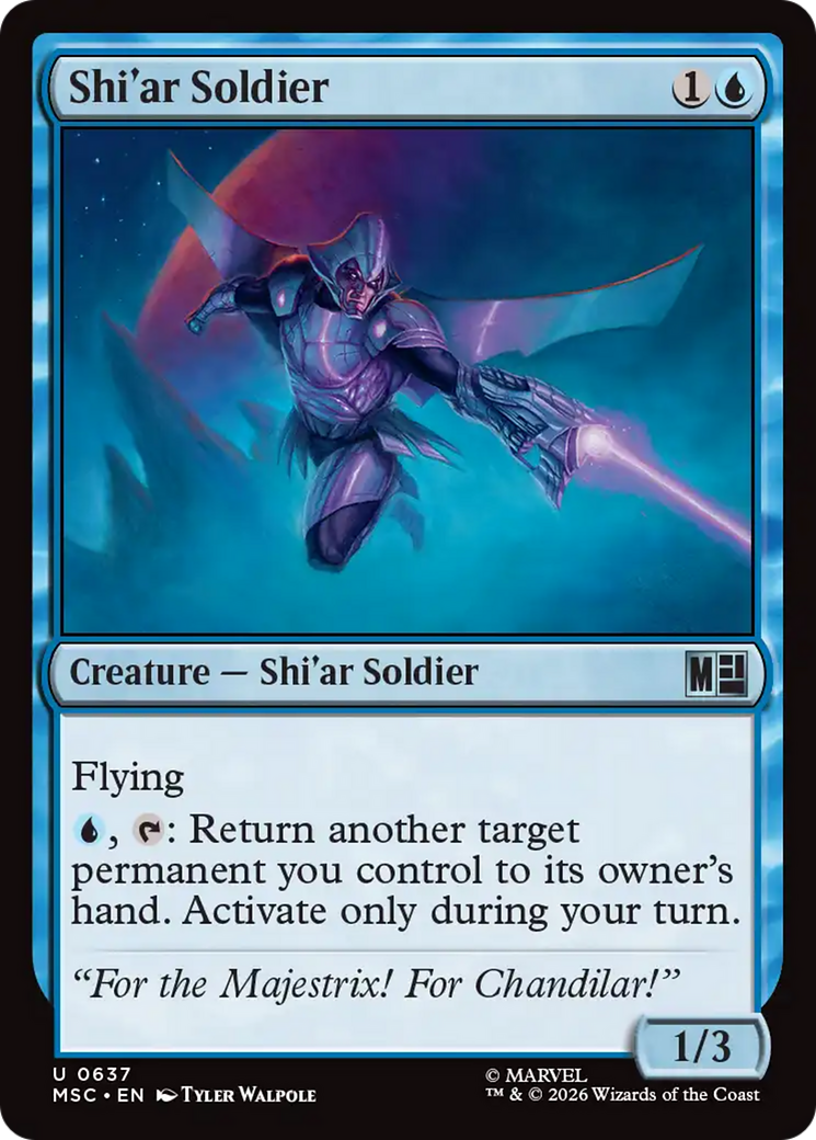 Shi'ar Soldier [Marvel Super Heroes Commander] | Tabernacle Games