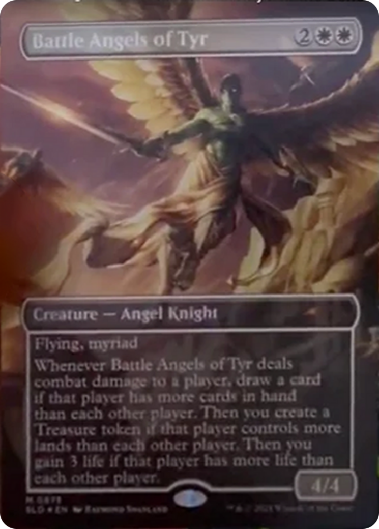 Battle Angels of Tyr (Rainbow Foil) [Secret Lair Drop Series] | Tabernacle Games