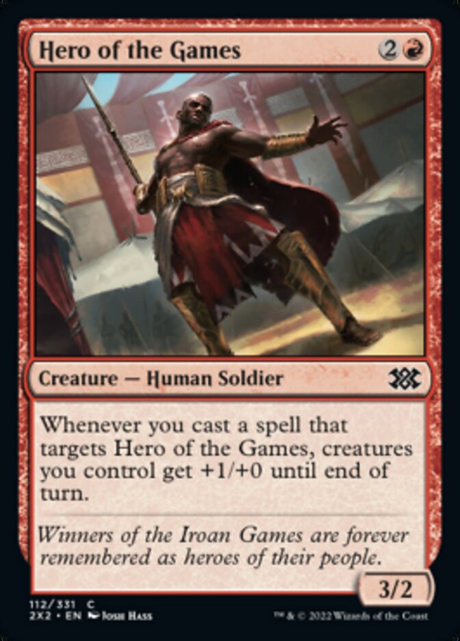Hero of the Games [Double Masters 2022] | Tabernacle Games