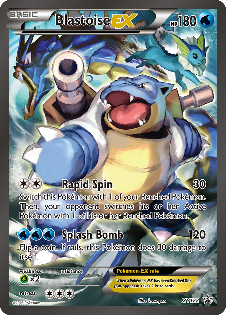 Blastoise EX (XY122) [XY: Black Star Promos] | Tabernacle Games