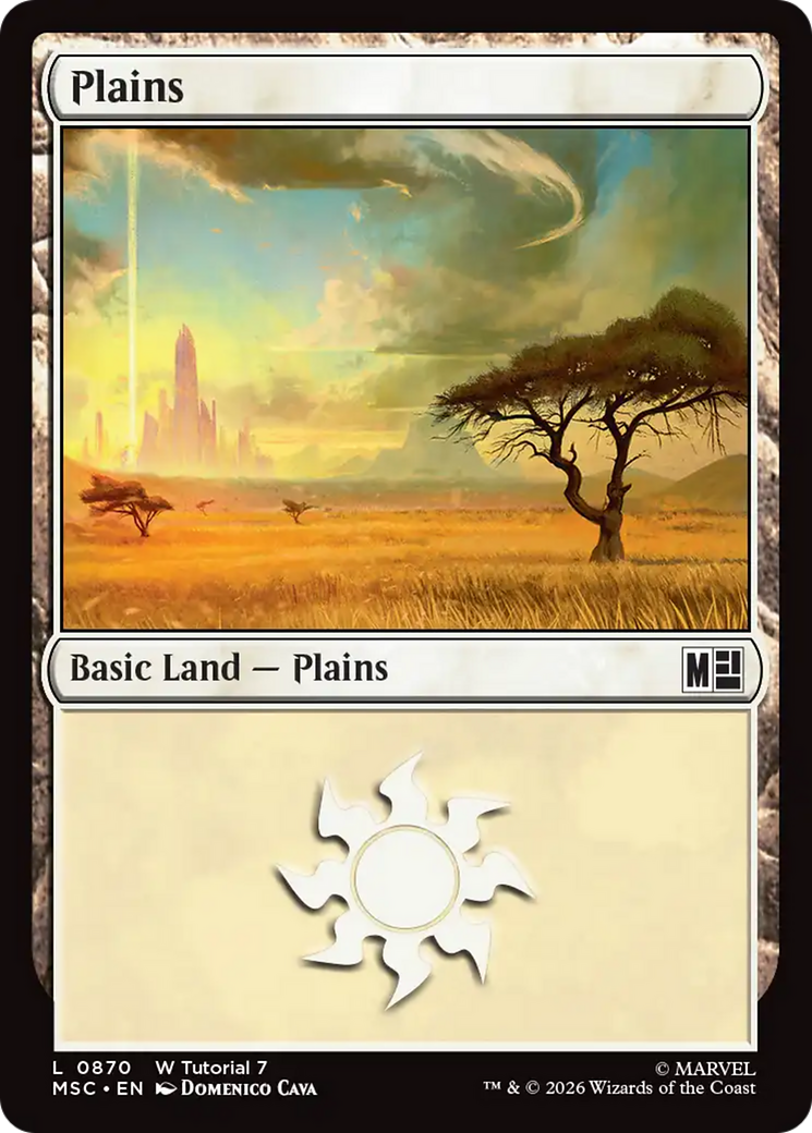 Plains (0870) [Marvel Super Heroes Commander] | Tabernacle Games